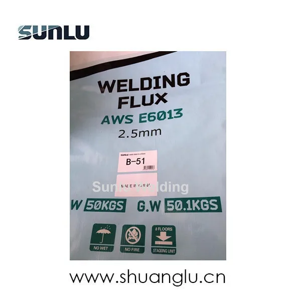 Welding Electrodes E6013 E7018 Welding Flux Powder Raw Material Of