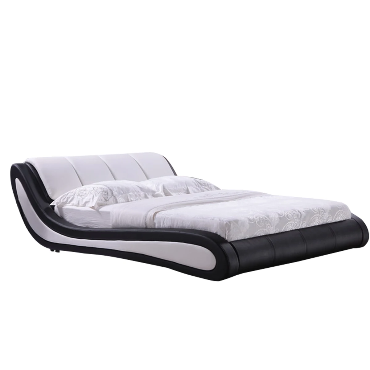Synthetic Leather White Modern Bedroom Furniture Bed Single Cheap Bed For Sale Buy Bed For