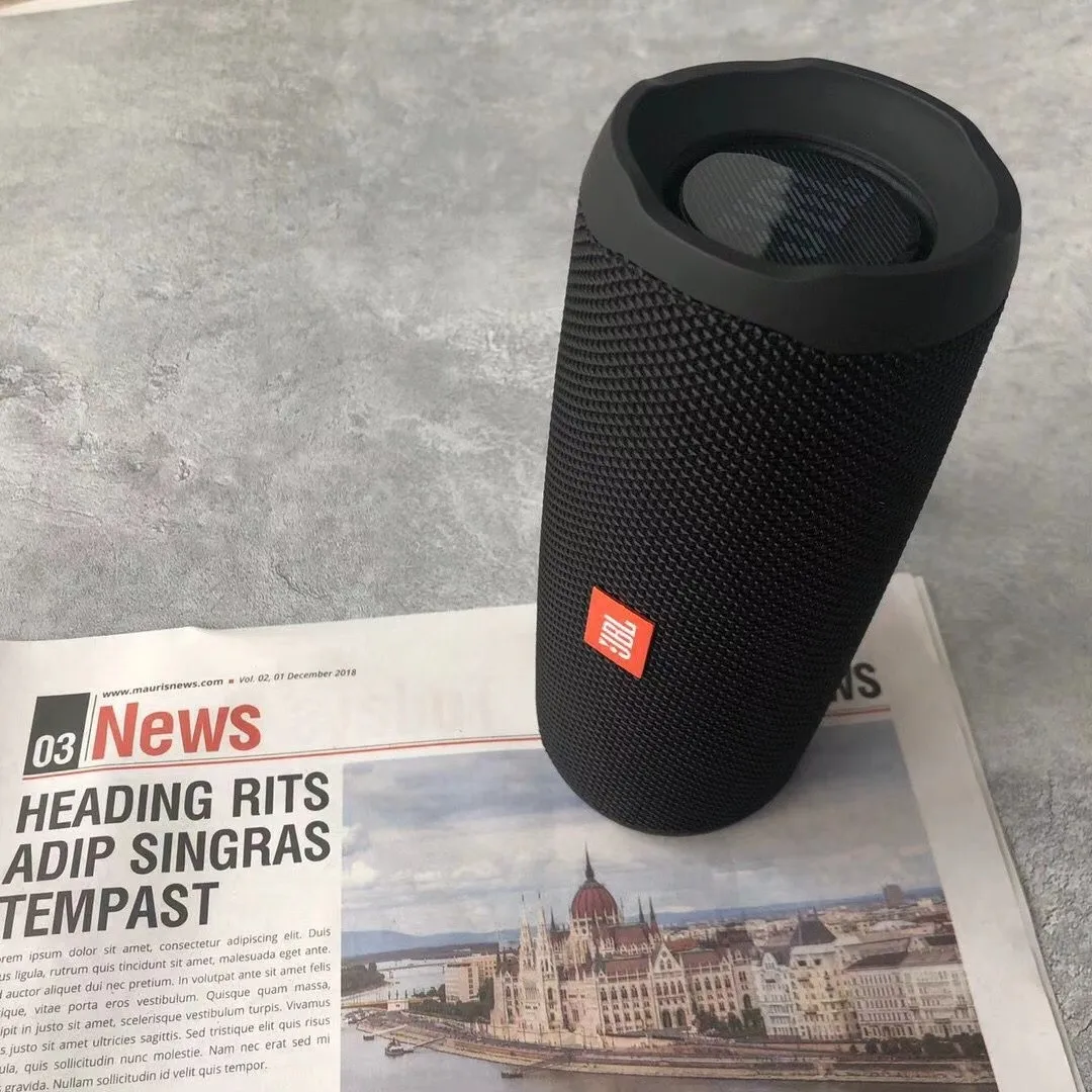Flip 5 Wireless Portable Speaker Waterproof Bluetooth Bass Channel Music Kaleidoscope Flip5 Audio with Multiple Support - ANKUX.COM
