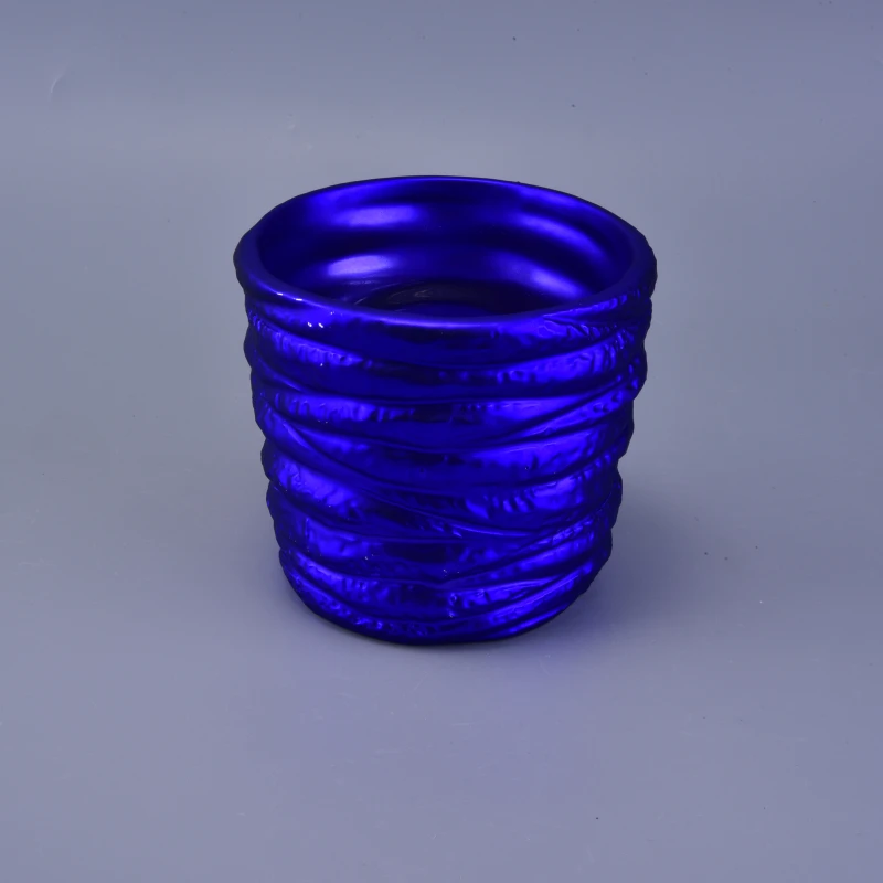 880ml Thick Solid Colored Ceramic Candle Holder for Home Decoration
