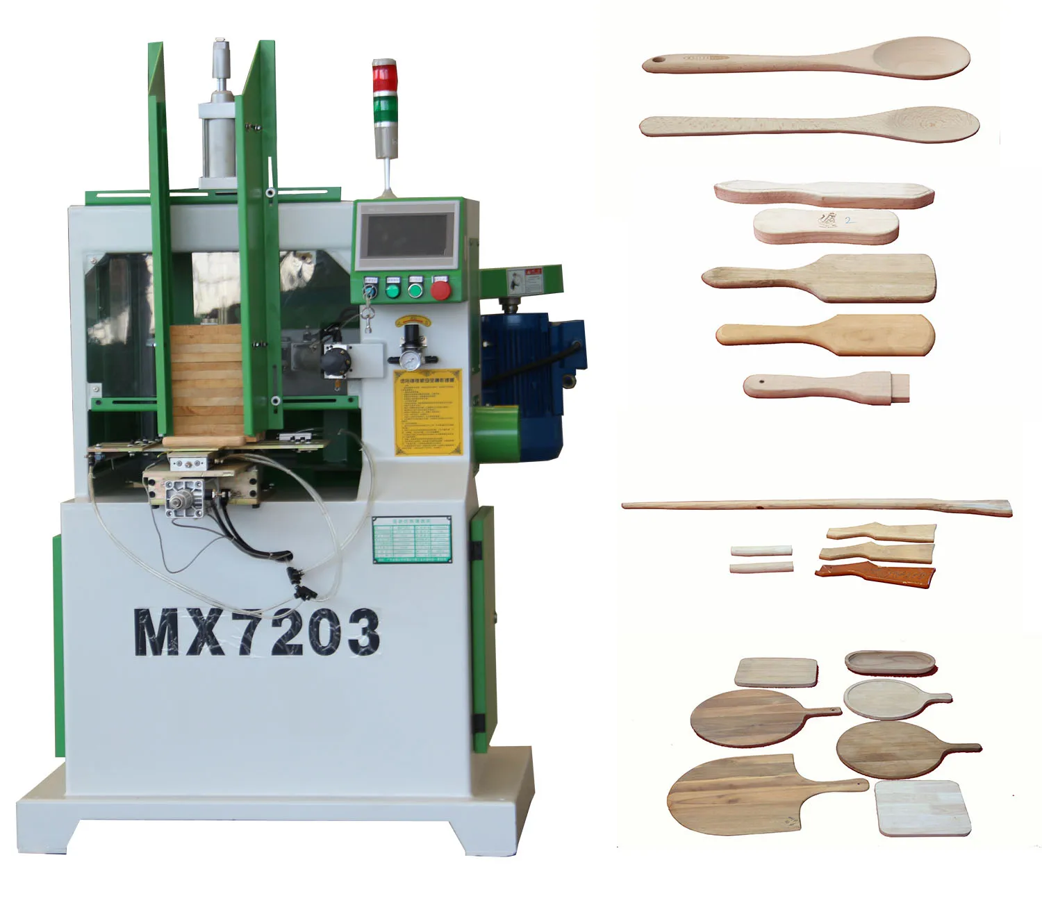 ZZCHRY MX7203 Wood Copy Shaper Machine - Automatic CNC Woodworking