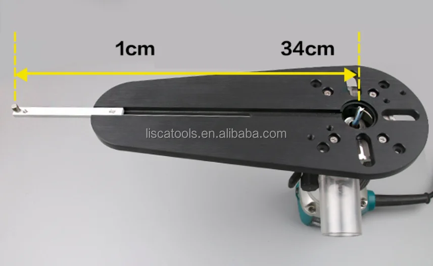 Universal Circle Cutting Jig For Electric Hand Trimmer Wood Router