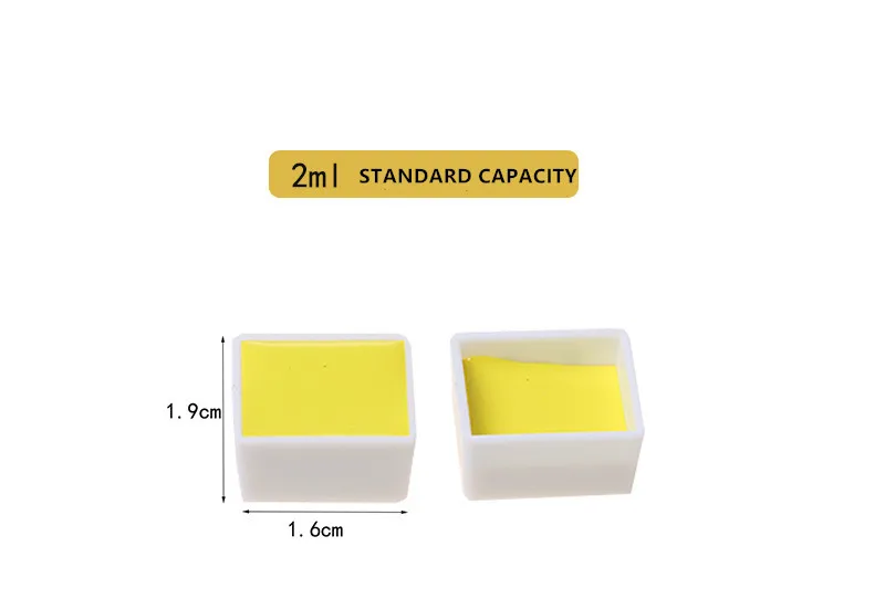 Meeden Plastic Empty Watercolor Paint Pans 50pcs Half Pans Buy Paint