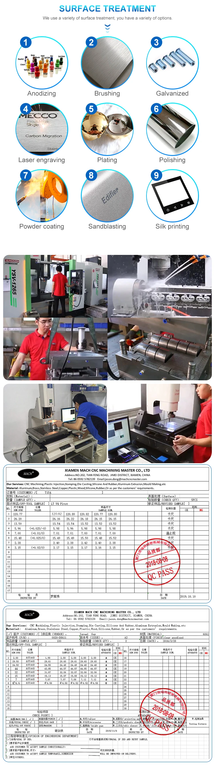 custom Multicolor anodizing Aluminum keyboard  Cnc machining Mechanical Keyboard plate case parts