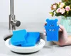 customized cleaning sponge clear silicone rubber japan kitchen cleaning sponge honeycomb sponge