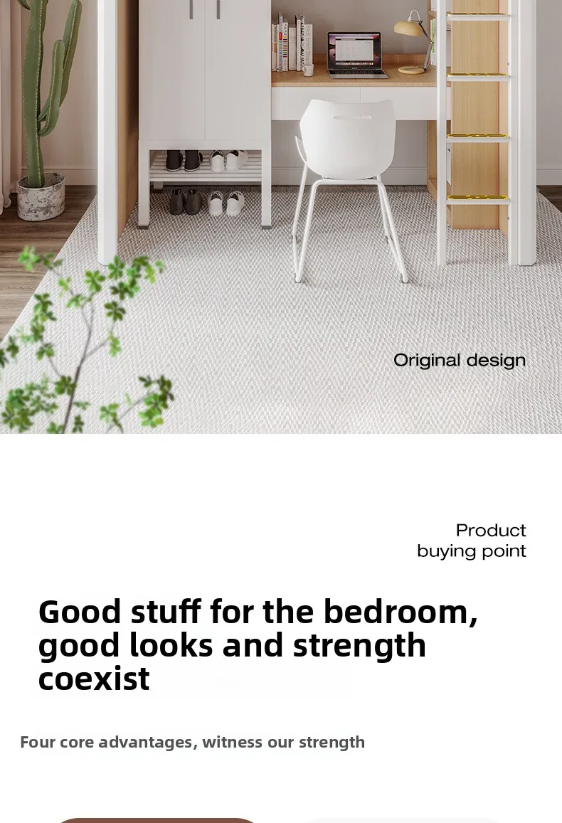 product modern design college dormitory iron frame bunk bed upper lower table loft bed metal apartment bed-3