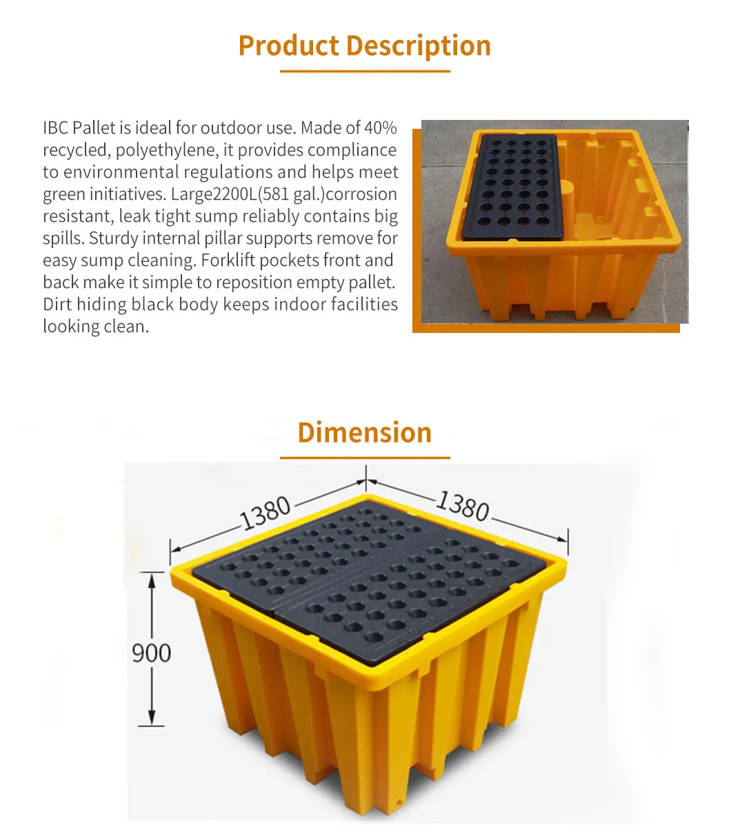 IBC Spill Containment Pallets Suppliers And Manufacturers China ...