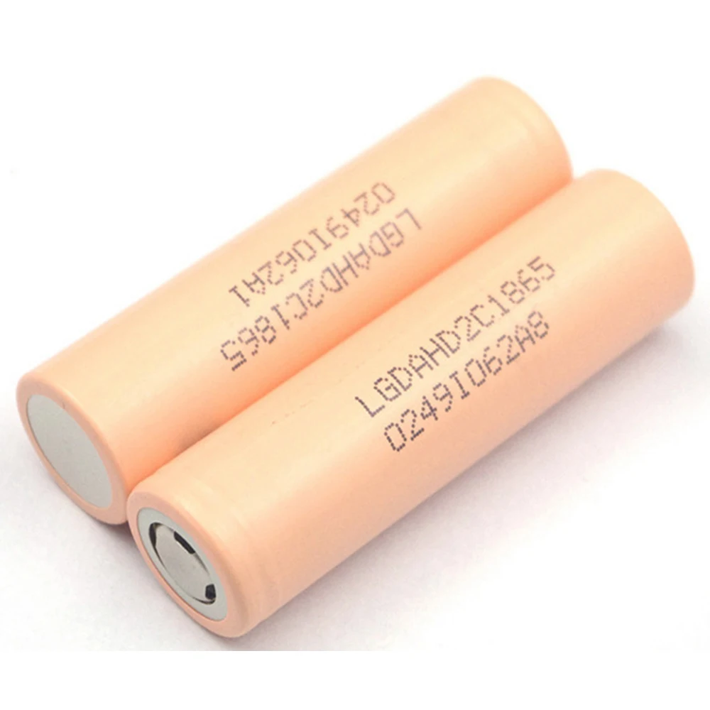 Lgdahd2c1865 18650 Battery 3.7v 2100mah Li Ion Rechargeable Battery