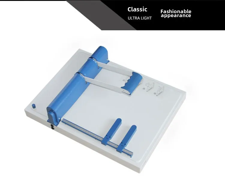 A4 Multifunctional 360mm Crease Punching Machine Single and Double Indentation with Dotted Line Free Switching