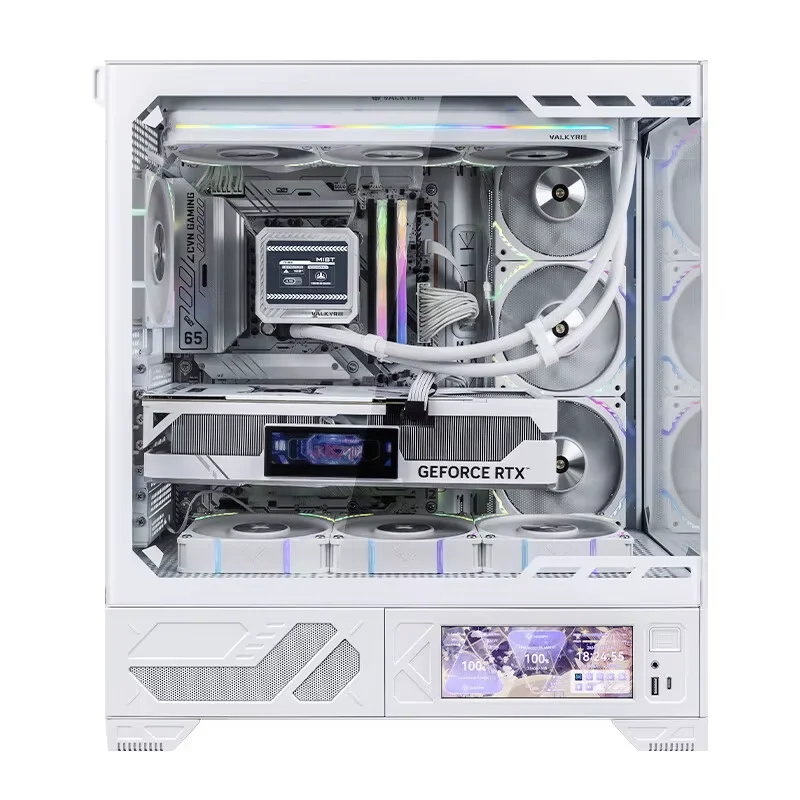 Valkyrie VK03 LCD ATX Game PC Case with 360 Water Cooling
