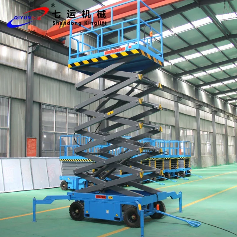 Qiyun Kinglift Aerial Work Electric Hydraulic Platform Desktop Elevator ...