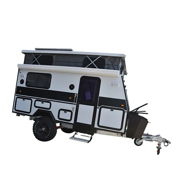 Customized Fiberglass Camper Trailer Pop-Up Travel Trailers