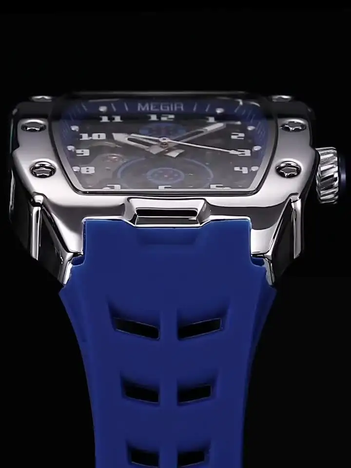 MEGIR 8602 Fashion Mechanical Watch for Men - Sporty & Stylish