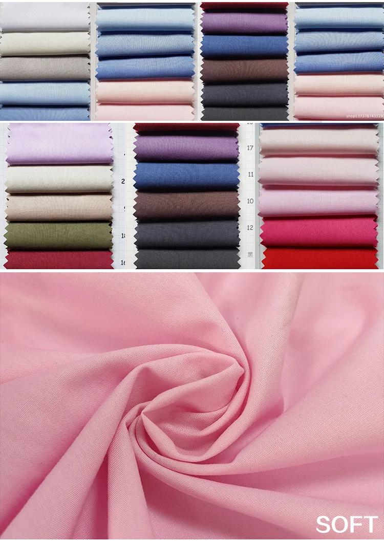 High Quality Saudi Arabian Thobe Fabrics Soft White 100 Spun Polyester