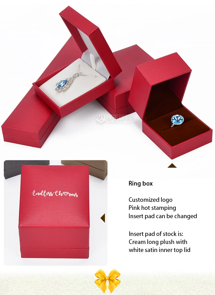 New Arrival Jewelry Packaging Box Paper Ring Box Earring Muliti Color ...