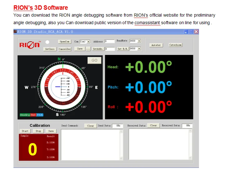 Dcm260b Compass Sensor The Best Compensation Angle Range Of Compass Tilt Buy Compass Sensor