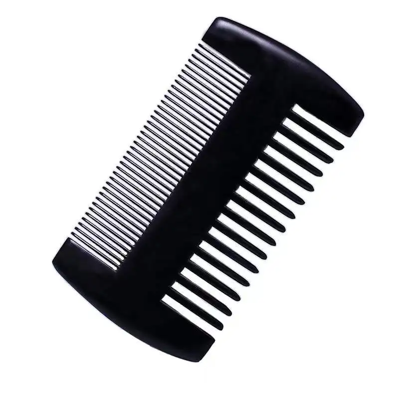 Pocket Wooden Comb Natural Black Gold Sandalwood Super Narrow Tooth ...