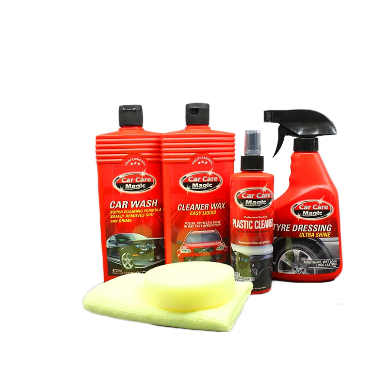 Car Valet Kit Various Combinations Contains Clean Tools Ecofriendly Formual Internal And