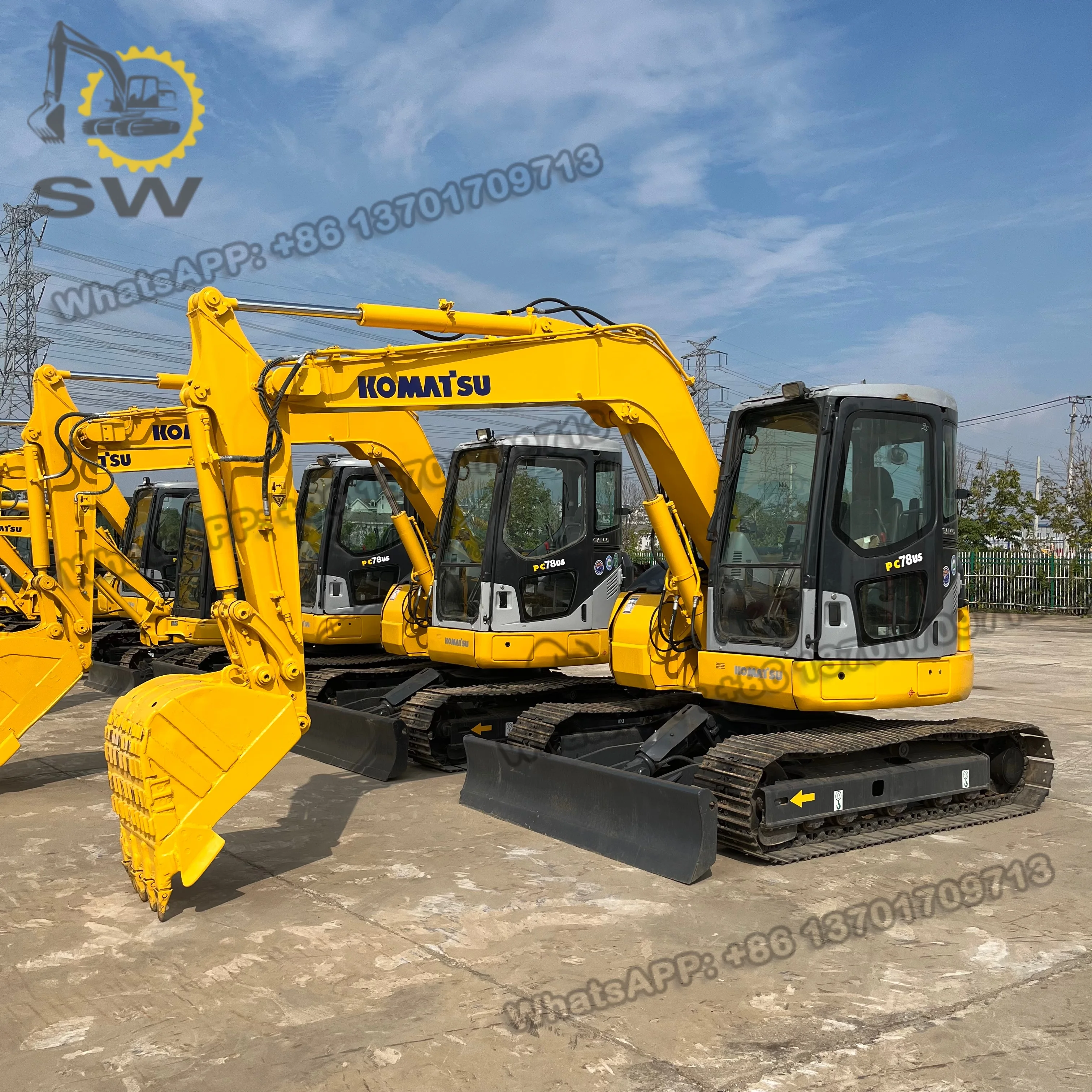 Used Original Japan Made Komatsu Pc78 For Sale,Komatsu Mini Excavator