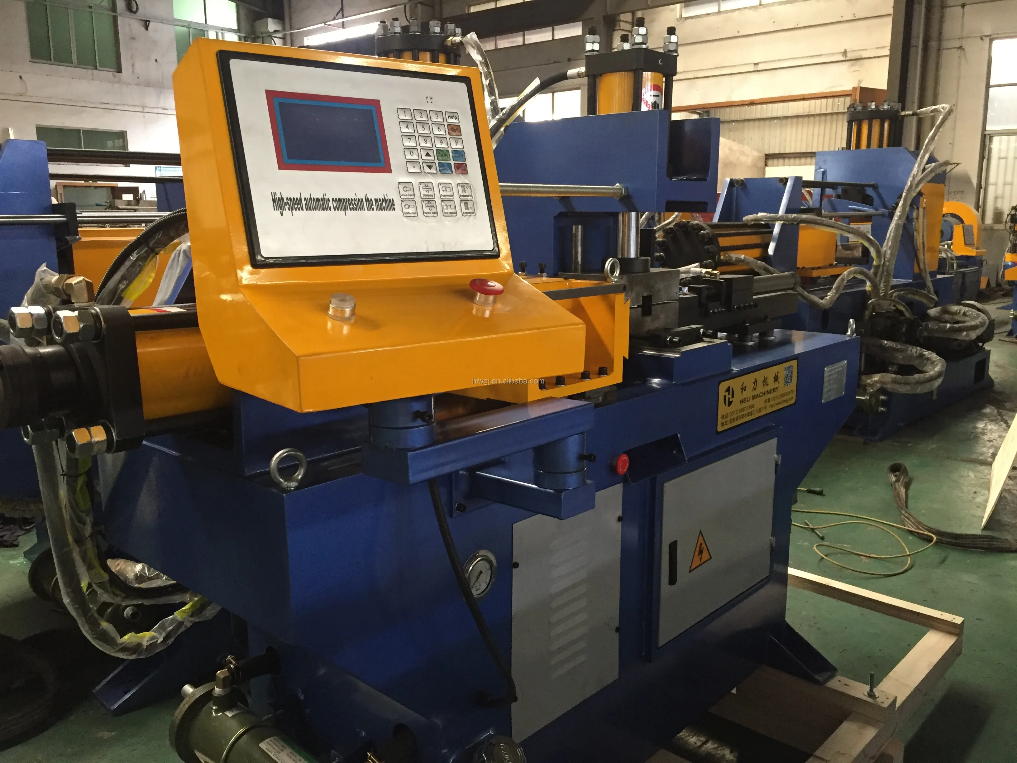 Automatic Loading Nc Control 1inch And 2 Inch Steel Pipe Automatic