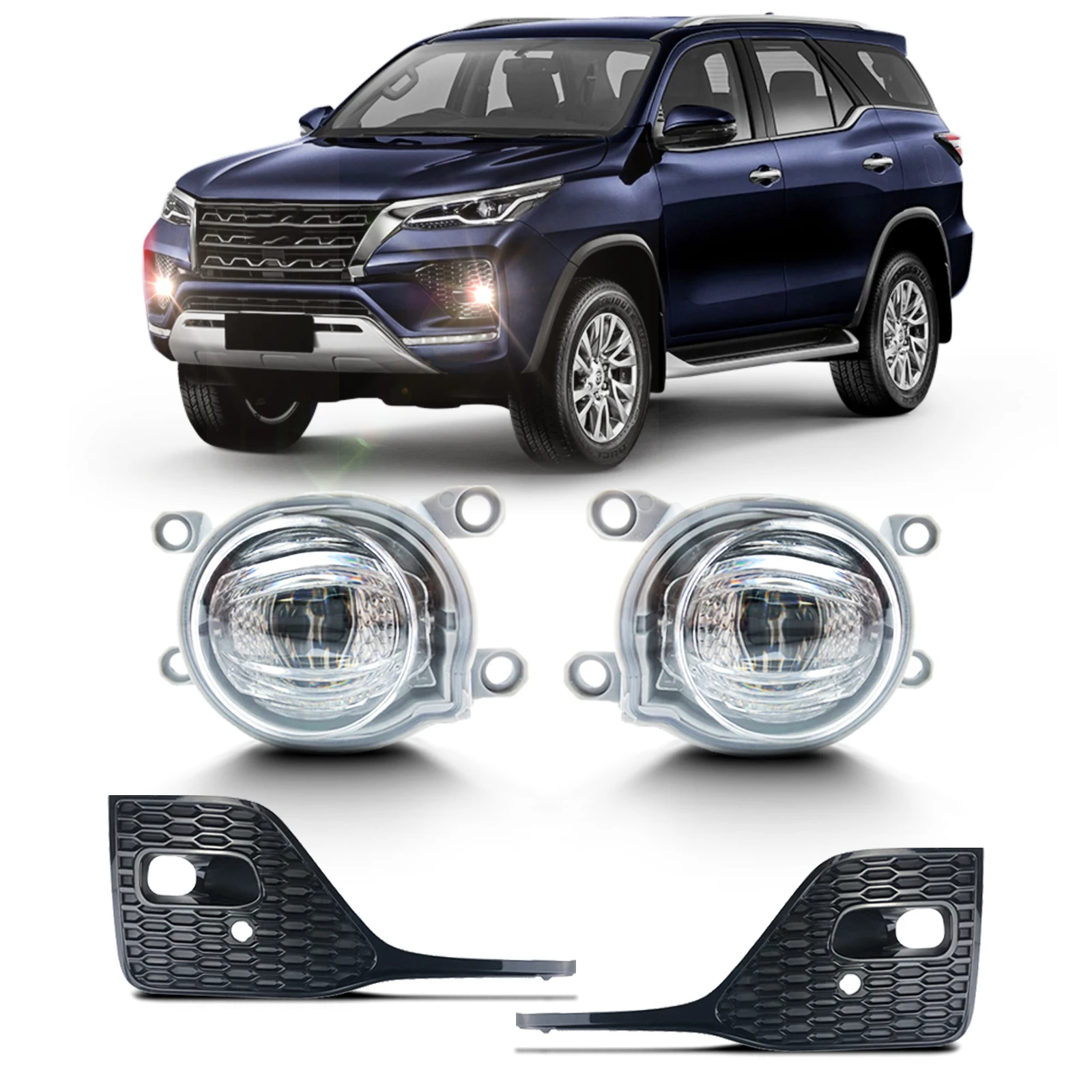 Fog Driving Lights For Toyota Fortuner 2021 Led Fog Lamp Buy Led Fog