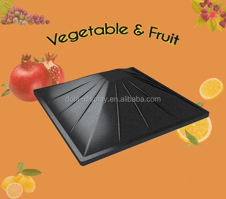 Shop Display Plastic Fruit and Vegetable Riser Eco Frieddly Supermarket ...
