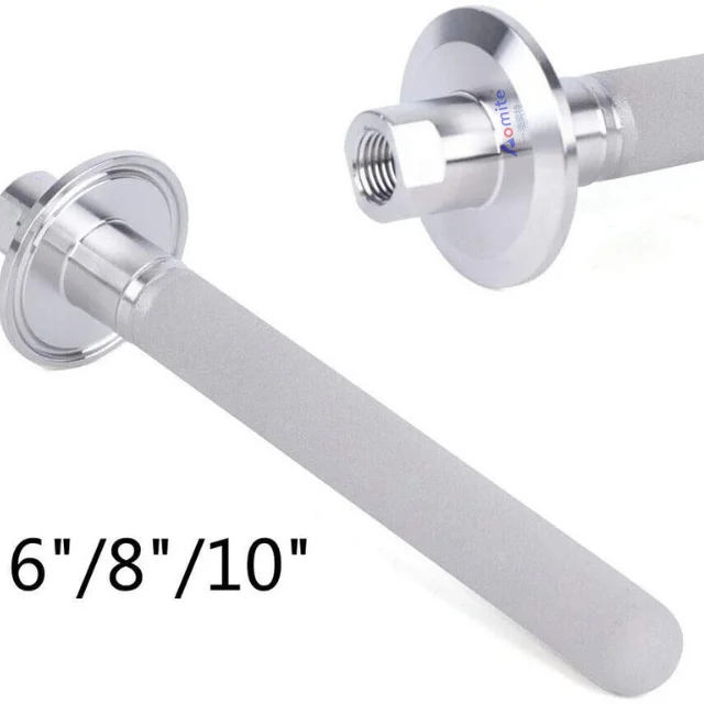 carbonation stone beer brew npt female ss304 sintered carbonation stone beer stone beer brewing equipment pipe fittings