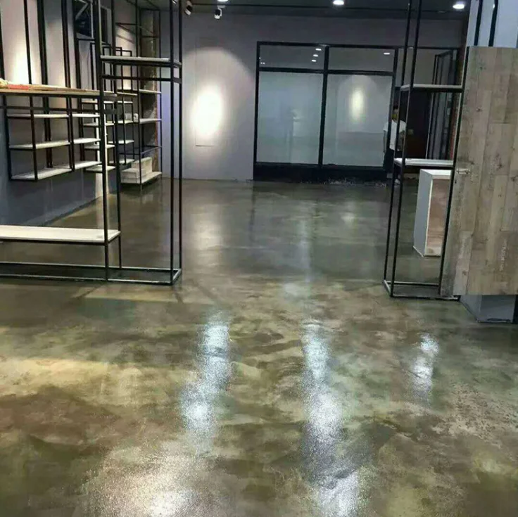 Clear Transparent Resin For Metallic Epoxy Resin Floor Coating And