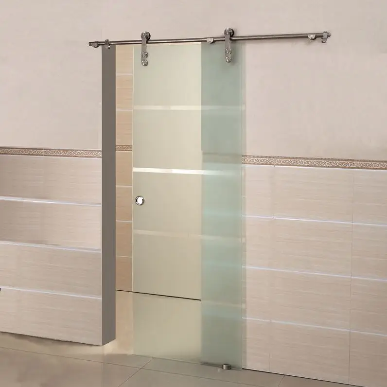 باب الحظيرة انزلاق زجاج بلوري الأبواب الداخلية (KT9001)