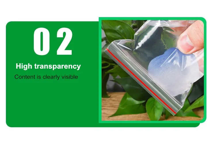 4x6cm Transparent Color Plastic Ziplock 4*6cm 60um Bag - Buy 4*6cm 60um