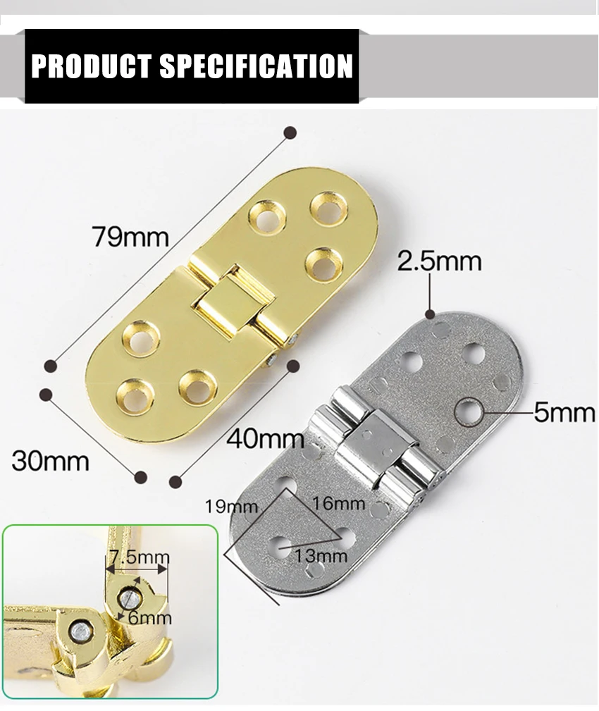 Furniture Shelf Concealed Flip Top Door Hinge Folding Table Elegant