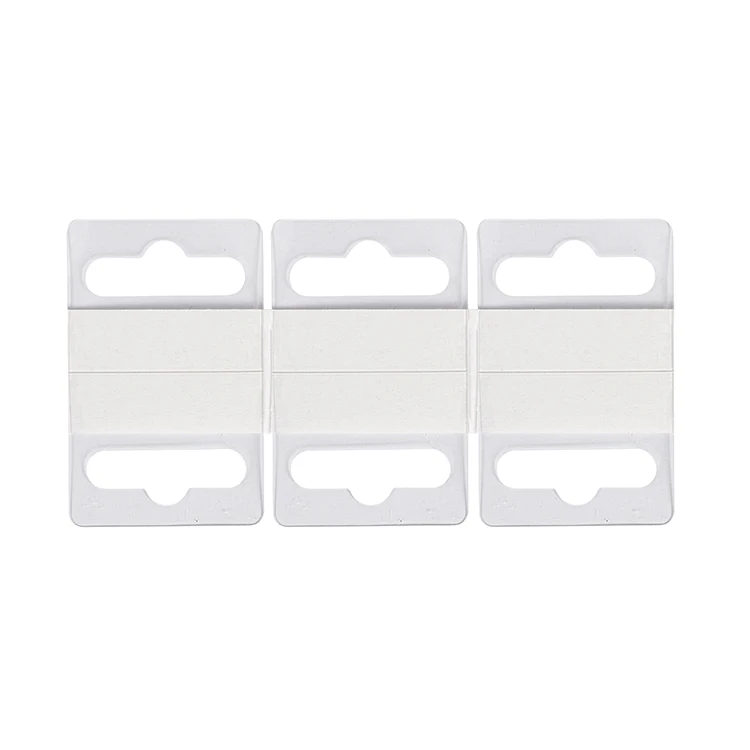 50 Sticky Euro Hook/Hang/Hanging Tabs Shop Display 42mm x 53mm Strong Adhesive 