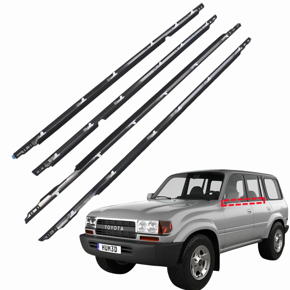 トヨタ 純正 ランドクルーザー 80 フロントドア オープニングトリム