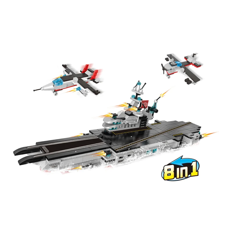 large toy aircraft carrier