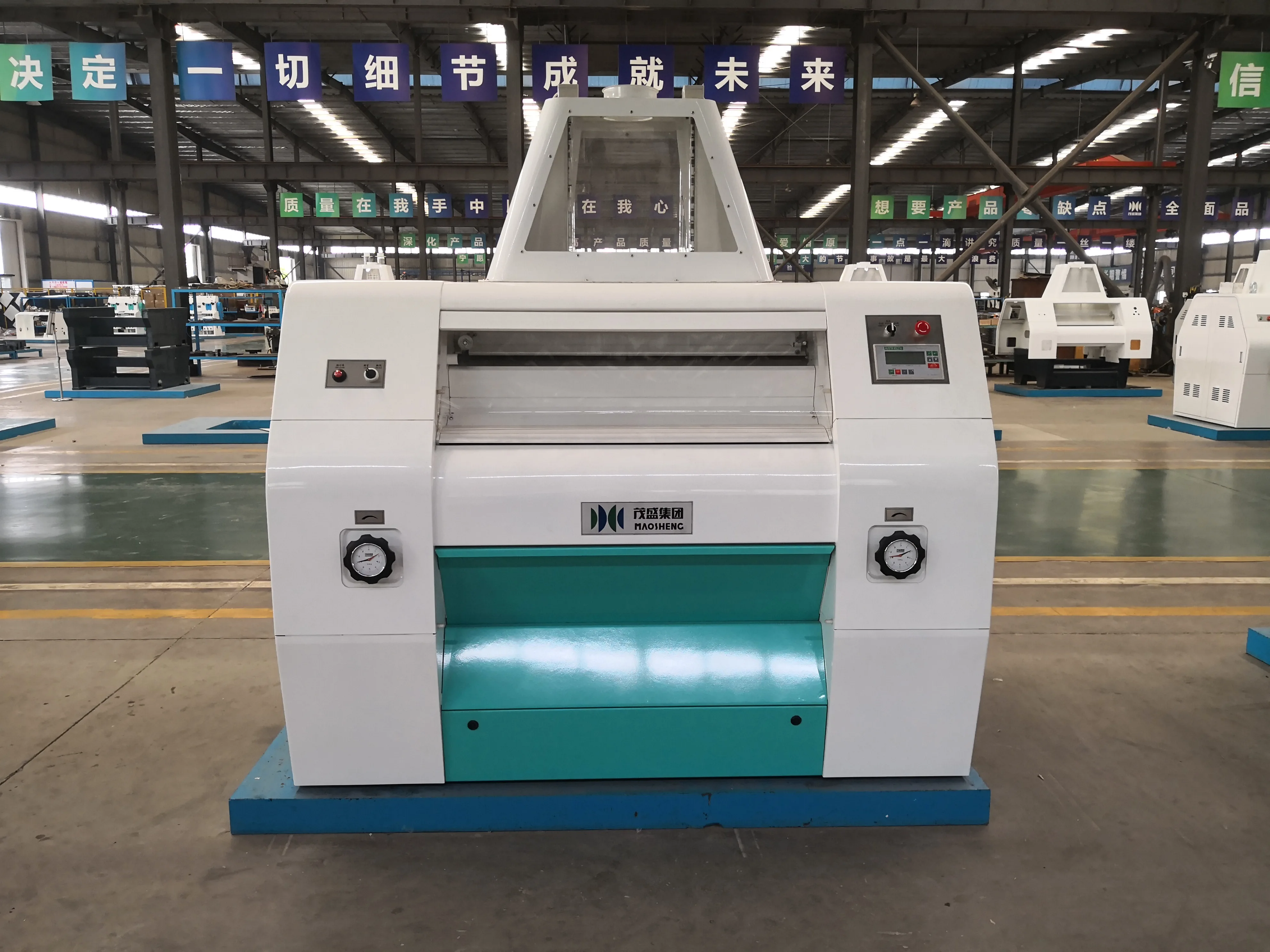 结构图s:技术规范:1.辊磨机是玉米粉厂碾磨玉米和杂粮的主要加工设备.