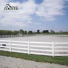 Hot Sell UV Proof PVC Post And Rail Fence Vinyl / Plastic Fence