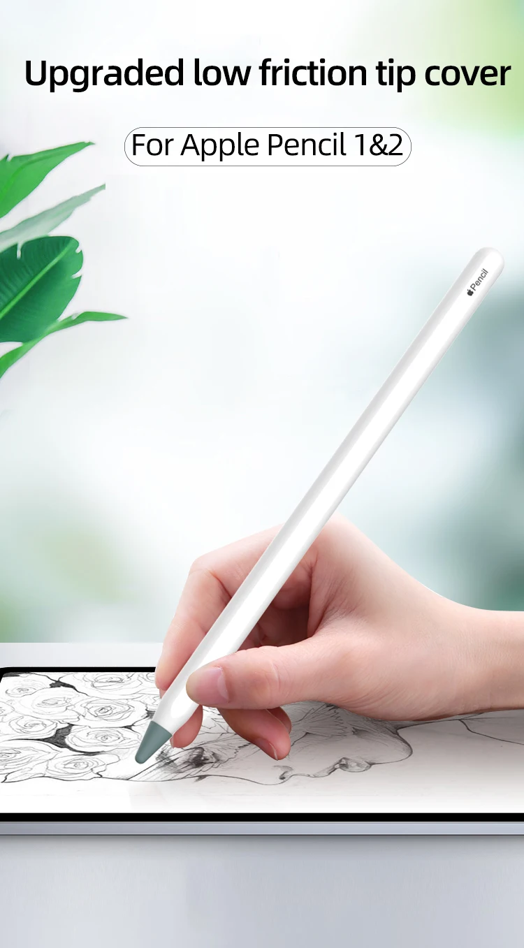 Upgraded Low Friction Customized Pencil Case For Apple Pencil 1&2nd