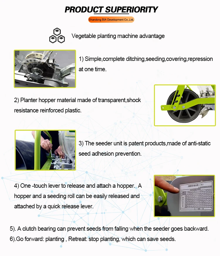 Vegetable Planter Grass Seeder Machine Seeder For Carrots