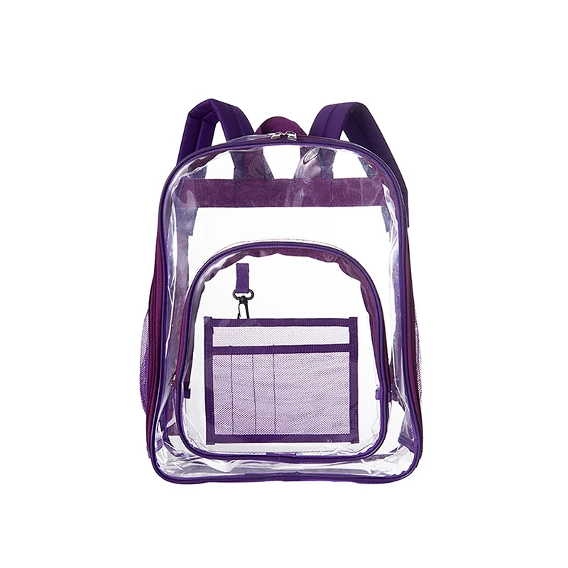 2020 Wholesale OEM PVC Transparent Backpack School Bag