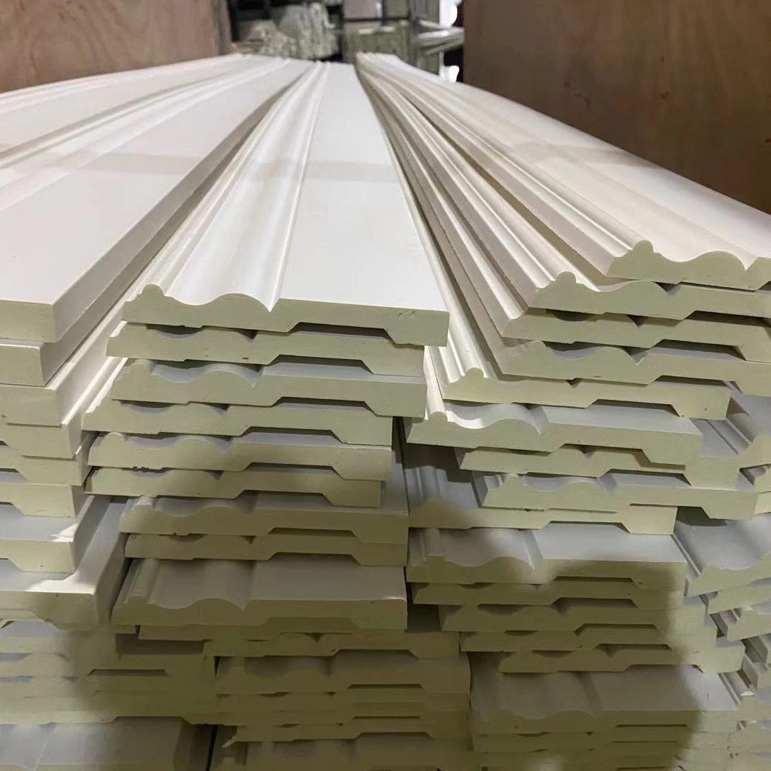 Polyurethane Skirting Baseboard For Interior Decoration Pu Cornice