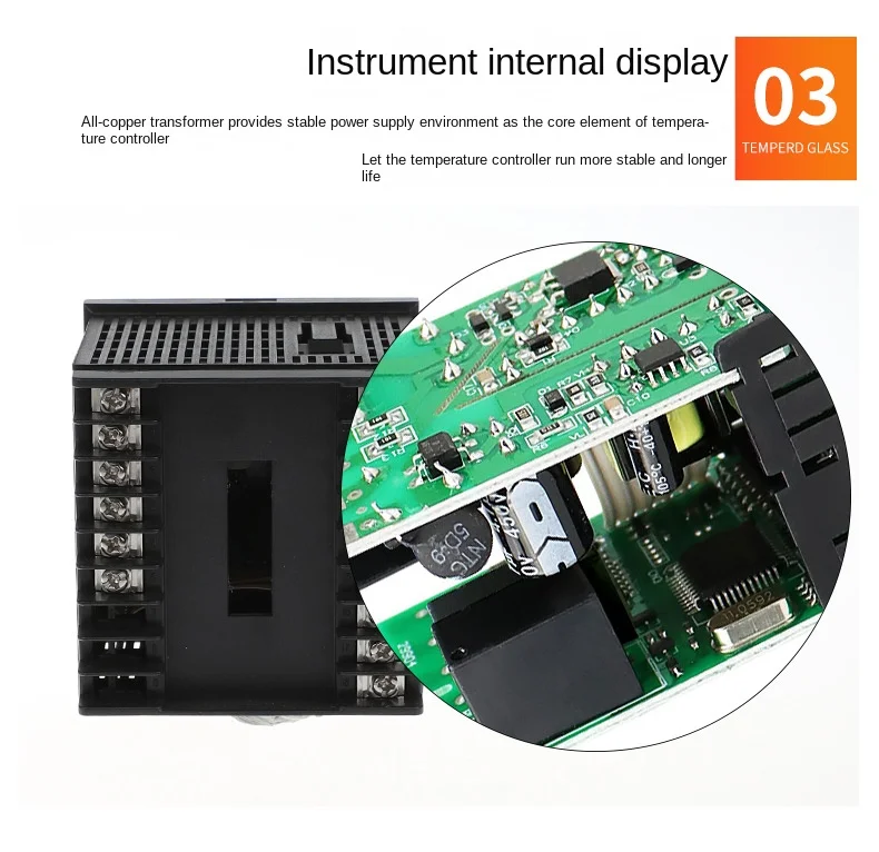 XRKC PID Intelligent Temperature Controller CH102 MV*AN Digital Display Plastic Relay Solid-state Dual Output ODM OEM Thermostat supplier