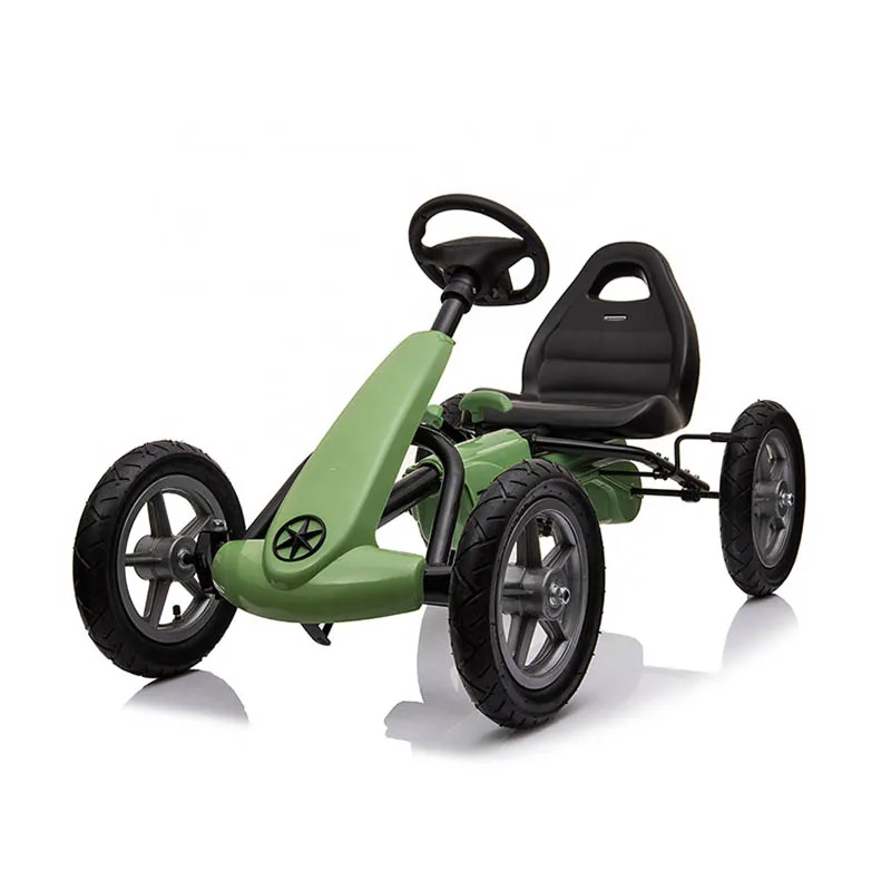 new pedal kids go kart ride on children go cart with air wheels