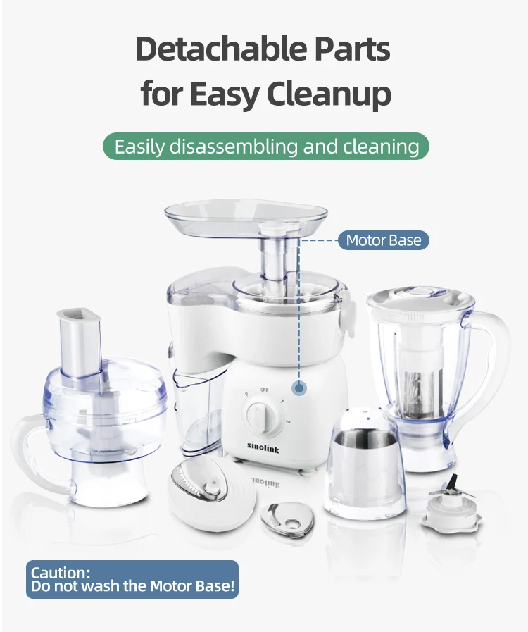 8 In 1 Food Processor Blender Juicer Machine Kitchen Appliance Buy