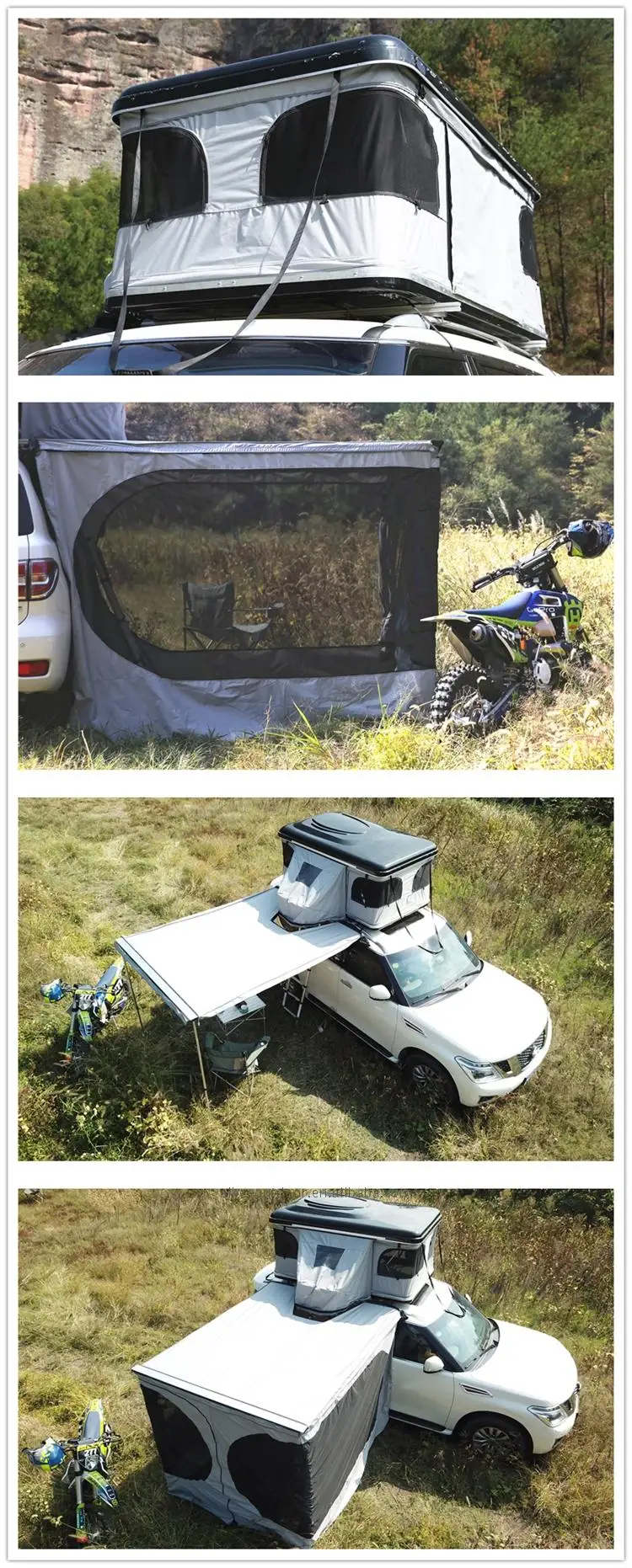 Great Price waterproof tent truck accessories travel trailer camper hard shell roof top tent