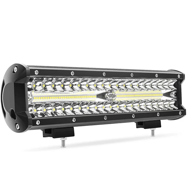 NEW Flood Spot Combo Beam 12 Inch 300W Triple Row LED Light Bar Led Off Road Lights for Trucks 4x4