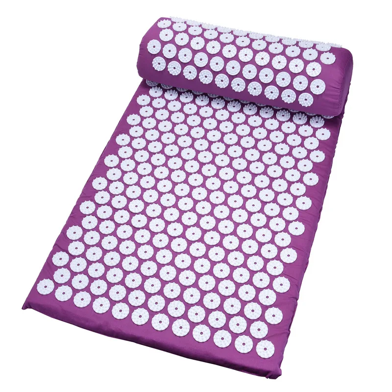 Custom pain relief yoga bed private label healthy acupressure massager mat