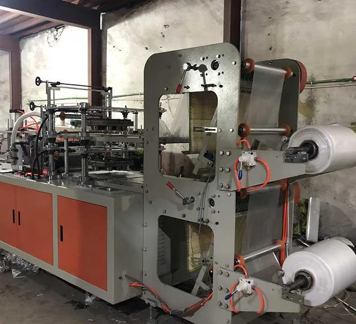 Pe Full Automatic Disposable Medical Gloves Making Machine For Two