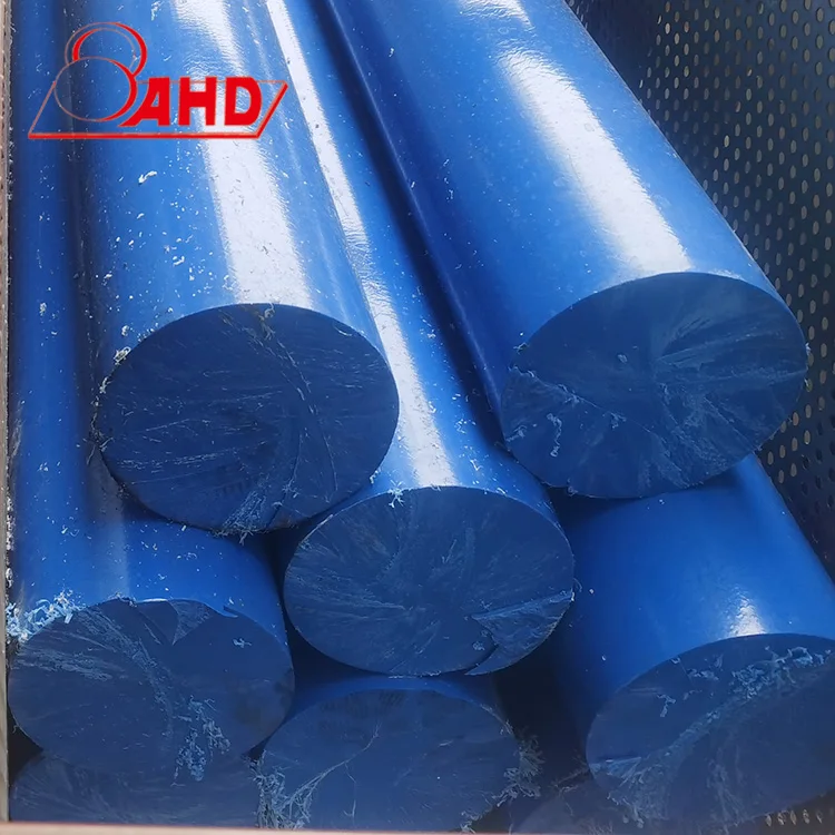 Blue Extruded Solid Polyamide PA6 Bar Nylon Plastic PA6 Rod