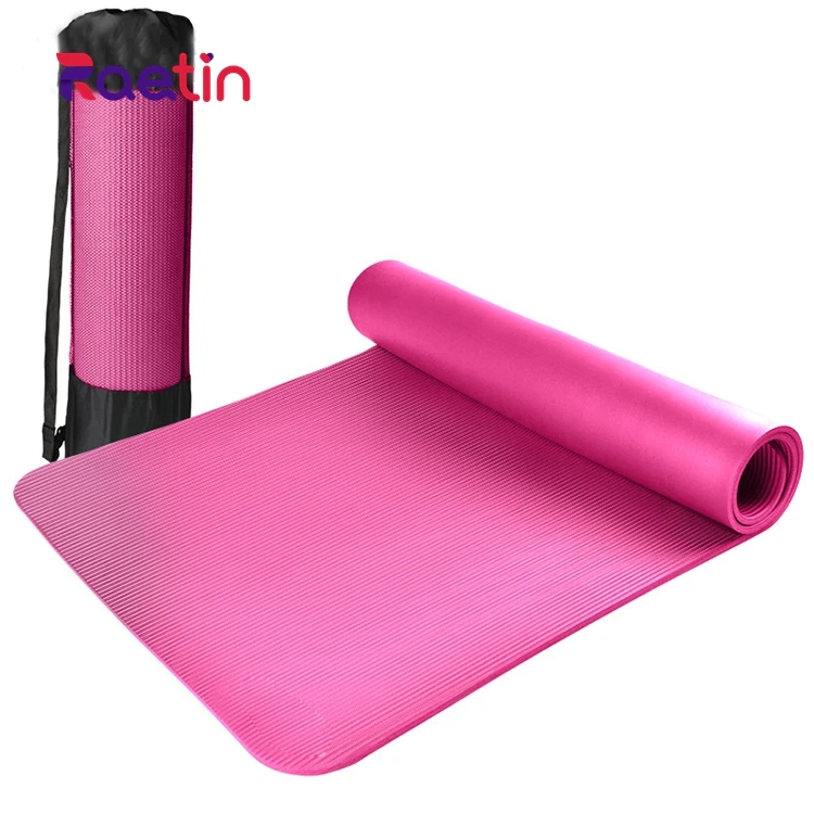 Custom Size And Logo Shape Eco Friendly Natural Rubber / Tpe / Nbr Yoga ...