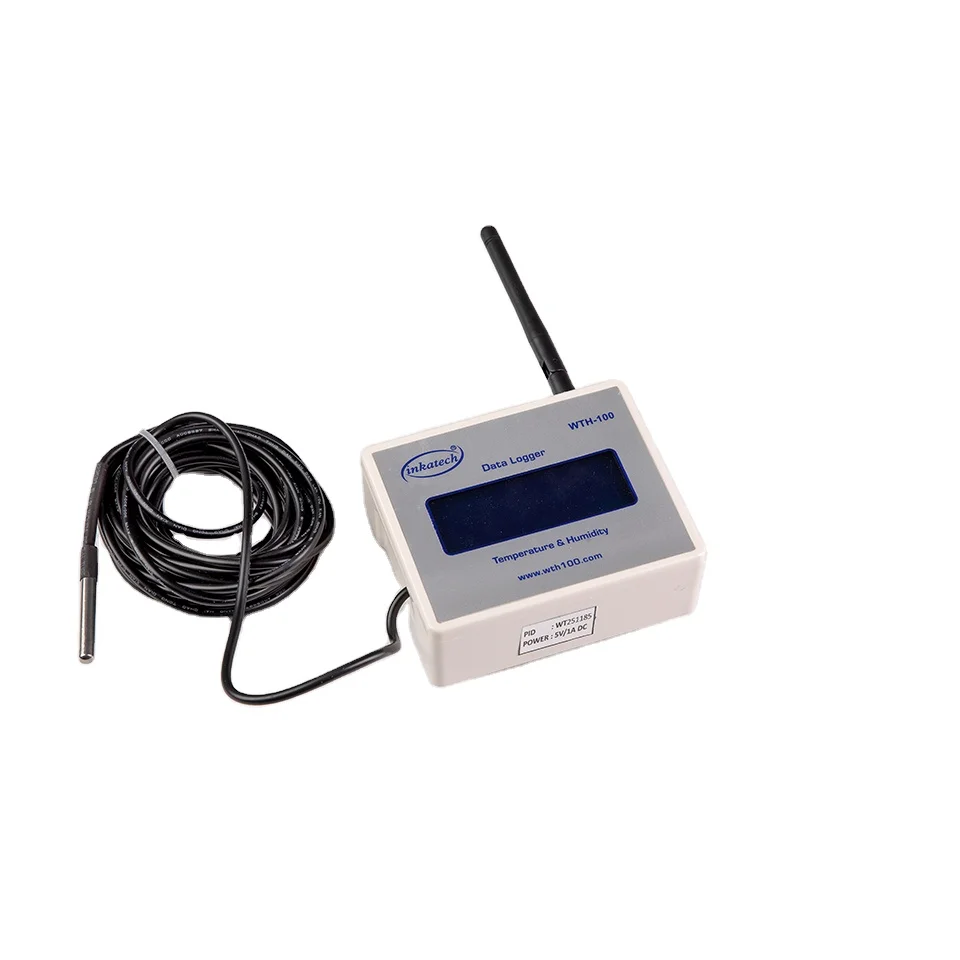 Inkatech Wth100 Temperature And Humidity Monitoring And Data Logger With Wireless Probe Buy 1229